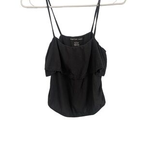 American Eagle Top Size XS Dark Gray